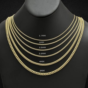 17k Gold Chain Etsy Israel