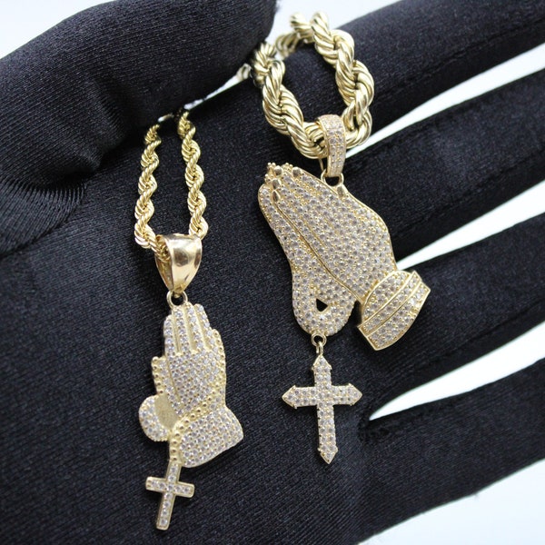 Gold Cross Pendant Without Chain Etsy