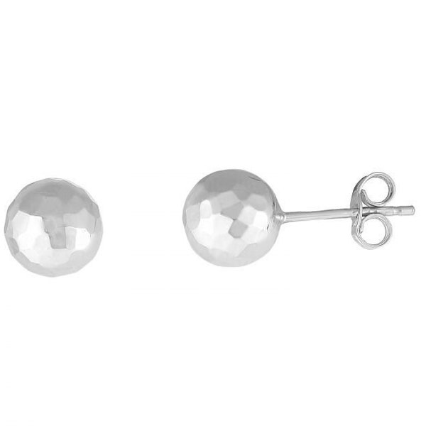 Ball Post Earrings Etsy