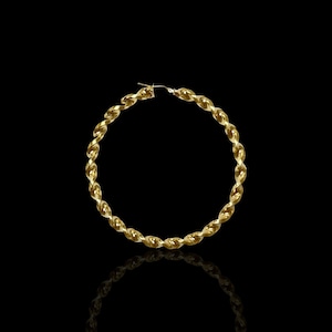 Hoop Earrings - 10K Yellow Gold