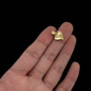 Heart Pendant - 14K Yellow Gold