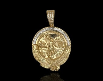 Ciondolo Coin Centenario Mexicano - Oro massiccio 14K