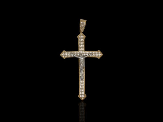 金と黒の十字架 イエス像付き Amazon.co.jp: eSplanade 真鍮 キリスト教十字架 イエスキリスト