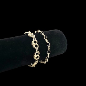 Bracelet Heart Chain - 10K Yellow Gold