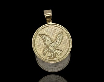 アクセサリー RAOING Half Dollar ID Pendant Eagle アクセサリー