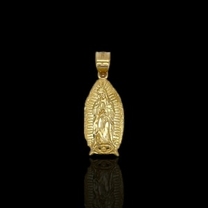 Colgante Virgen de Guadalupe - Oro Amarillo 10K