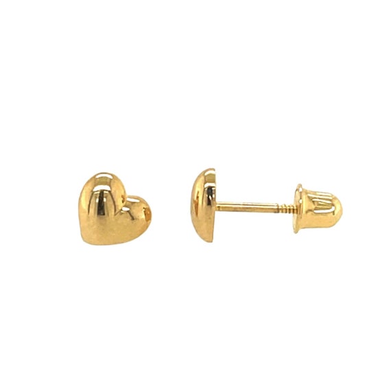 Real 14k Gold Screw Back Earrings – Karizma Jewels