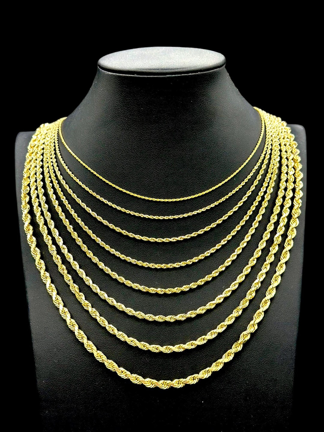 14K Fully Solid Gold Rope Chain Gold Rope Chain Necklace 1mm-5mm 16-26 Inches, 14K Gold Rope Chain, 14K Gold Chain, Men Women - Etsy 14K Fully Solid Gold Rope Chain Gold Rope Chain Necklace 1mm-5mm 16-26 Inches, 14K Gold Rope Chain, 14K Gold Chain, Men Women - Etsy