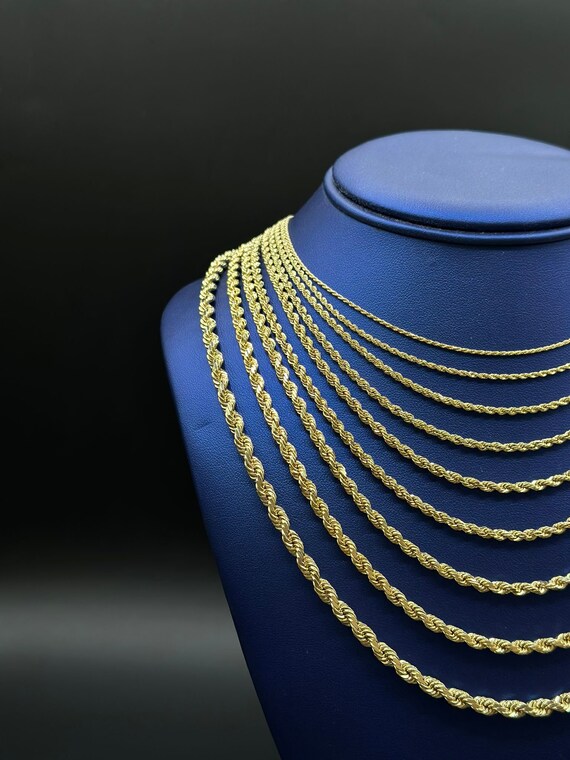 Nurgold 10k Rel Yellow Gold Figro Link 2mm Chin Kuwit | Ubuy