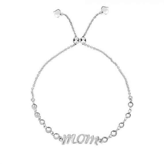 Paperclip Chain Bracelet Toggle Clasp Rhodium on Sterling Silver Adjustable Length Paperclip Chain Bracelet Toggle Clasp Rhodium on Sterling Silver Adjustable Length