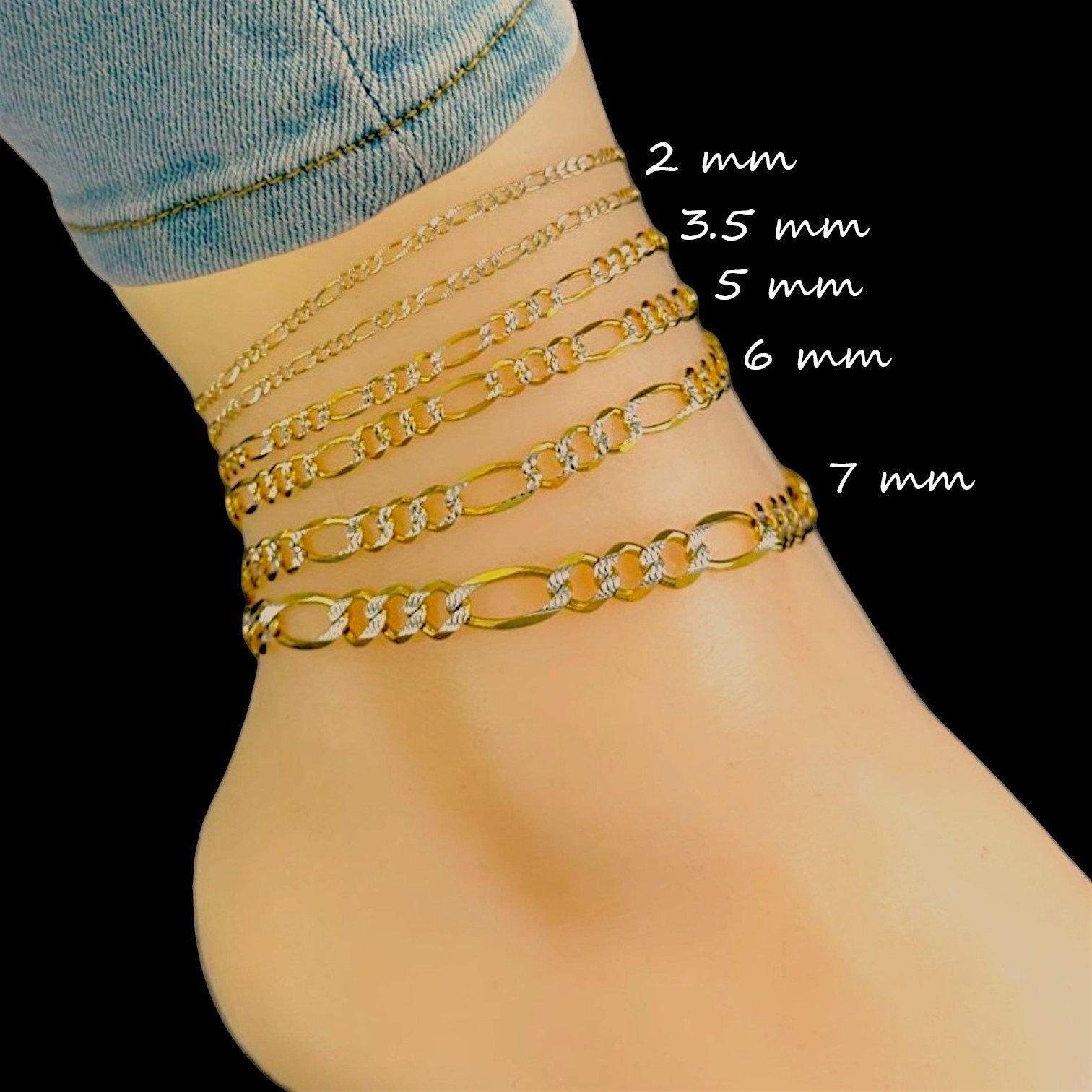 Cavigliere In Oro Giallo 18 Kt | Settantanove Studio - Foto 6