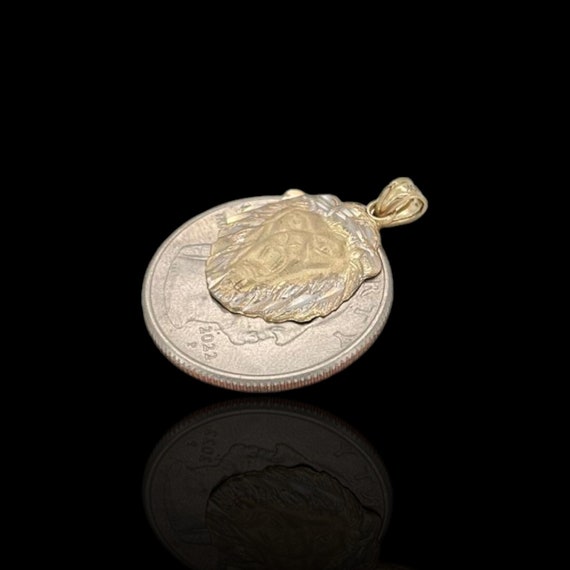 Ciondolo 20 franchi con montatura in oro giallo 18 kt - Reves d'Antan