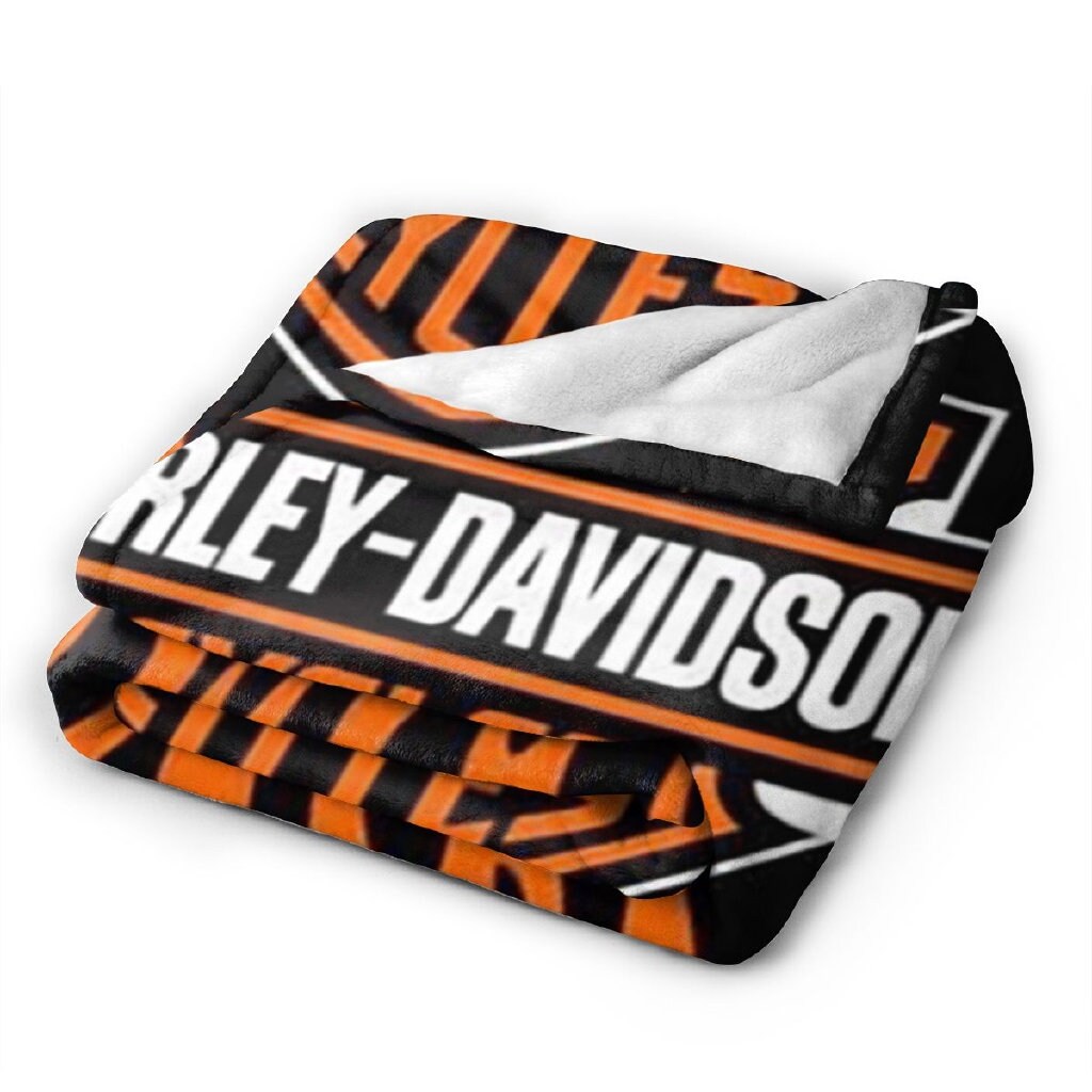 Motorrad Harley Davidson Quilt und Fleece Decke Geschenk für Etsy