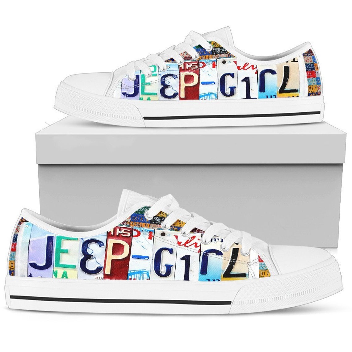 Jeep Girl Low Top Shoes Gifts For Jeep Lovers Best Gift for | Etsy