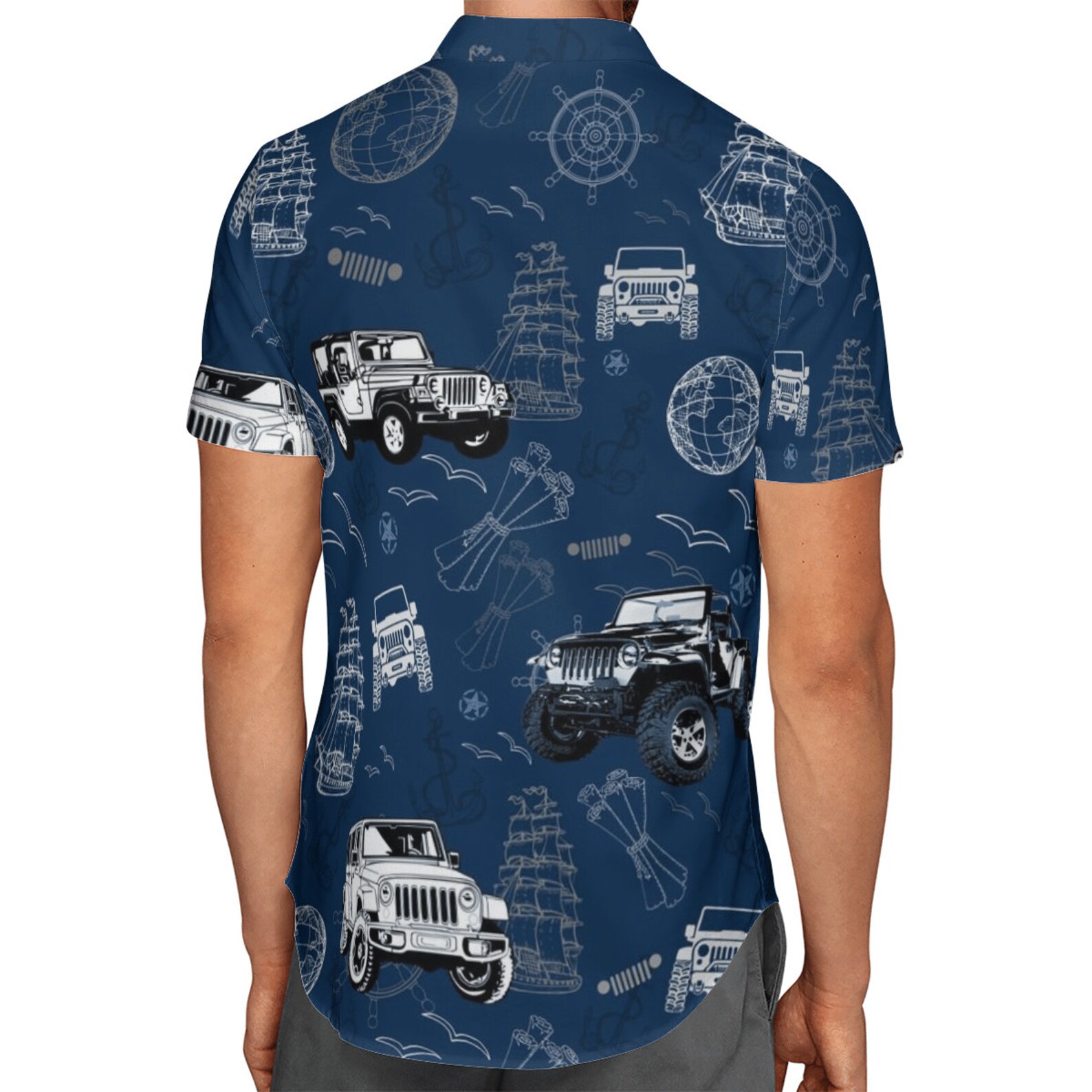 Love Jeep Car Hawaiian Tshirt Cool Gift for Jeep Drivers Etsy