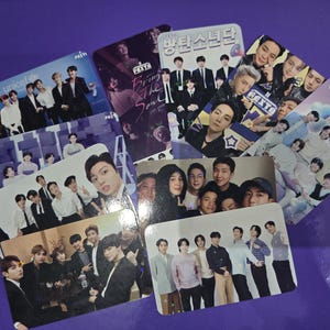 10 BTS Fotokarten Fangemacht in Sparkle Edition