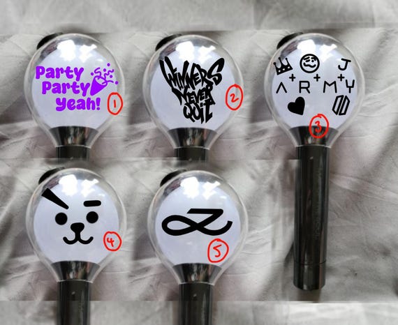 ファンが作ったBTS版ジョングクのデカール、ステッカー - Etsy 日本
