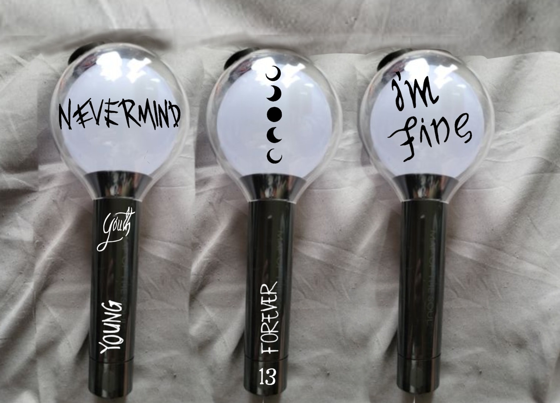 Jimin of BTS, Nevermind, Youth, Young, Forever, 13 Sticker Decal