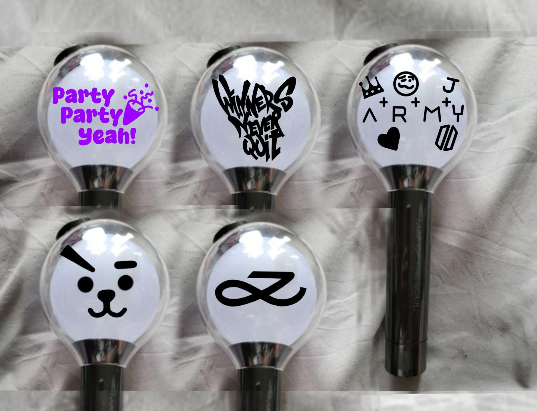 ファンが作ったBTS版ジョングクのデカール、ステッカー - Etsy 日本