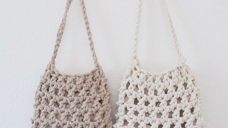 Chunky Net Shoulder Bag PDF Pattern image 6