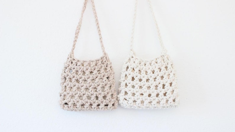 Chunky Net Shoulder Bag PDF Pattern image 2