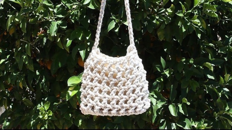 Chunky Net Shoulder Bag PDF Pattern image 3