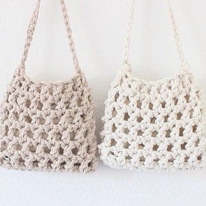 Chunky Net Shoulder Bag PDF Pattern image 1