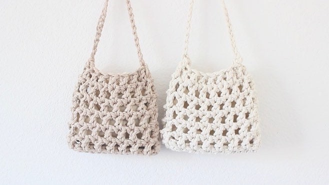 Chunky Net Shoulder Bag (PDF) Pattern