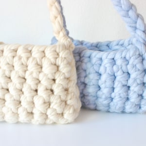 Crochet Chunky Shoulder Bag Pattern (PDF)