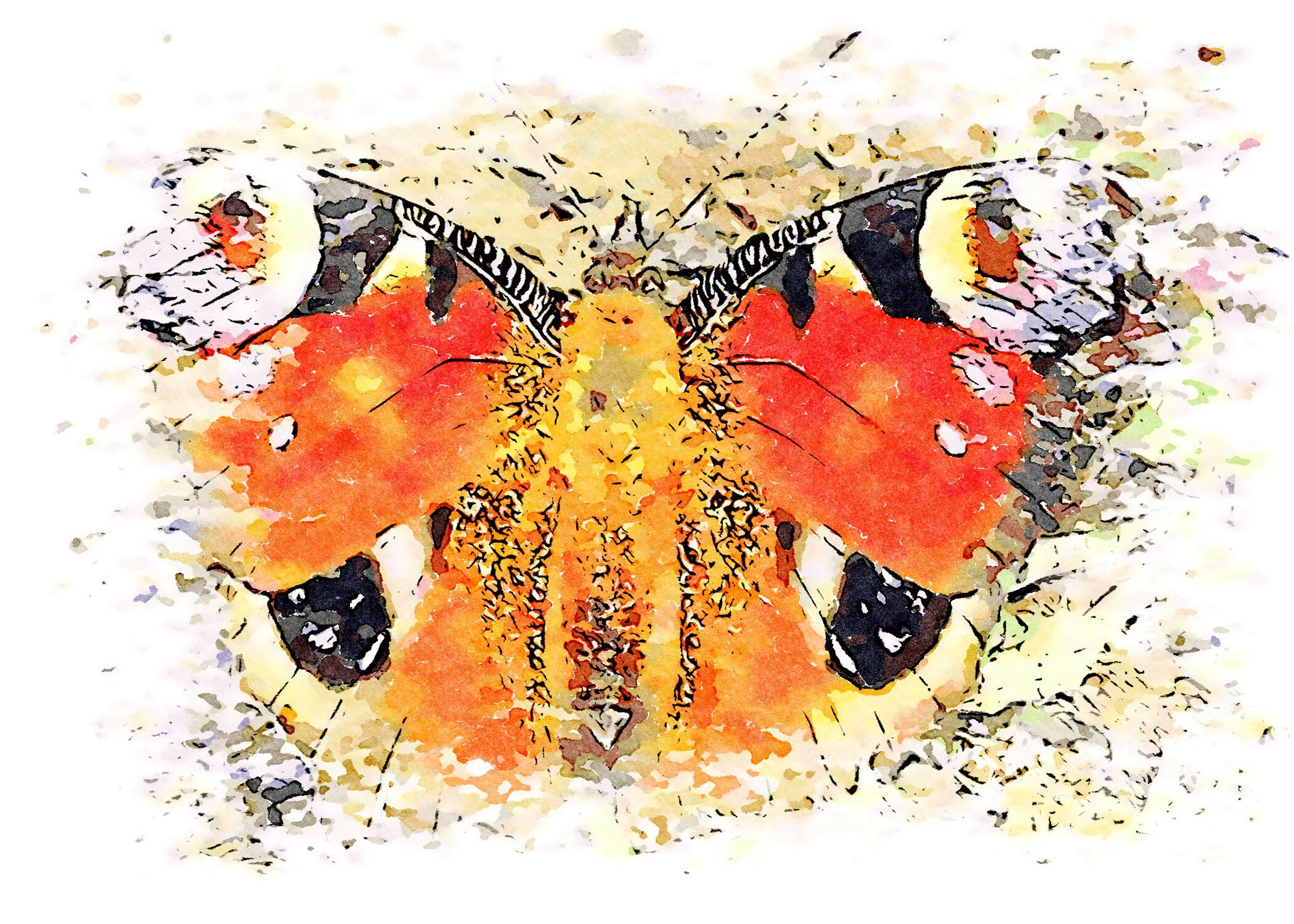 Schmetterling-Karte 7 x 5 Zoll | Etsy