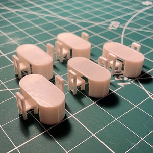 1:50 Scale Desk and Chairs for architecture models / doll houses