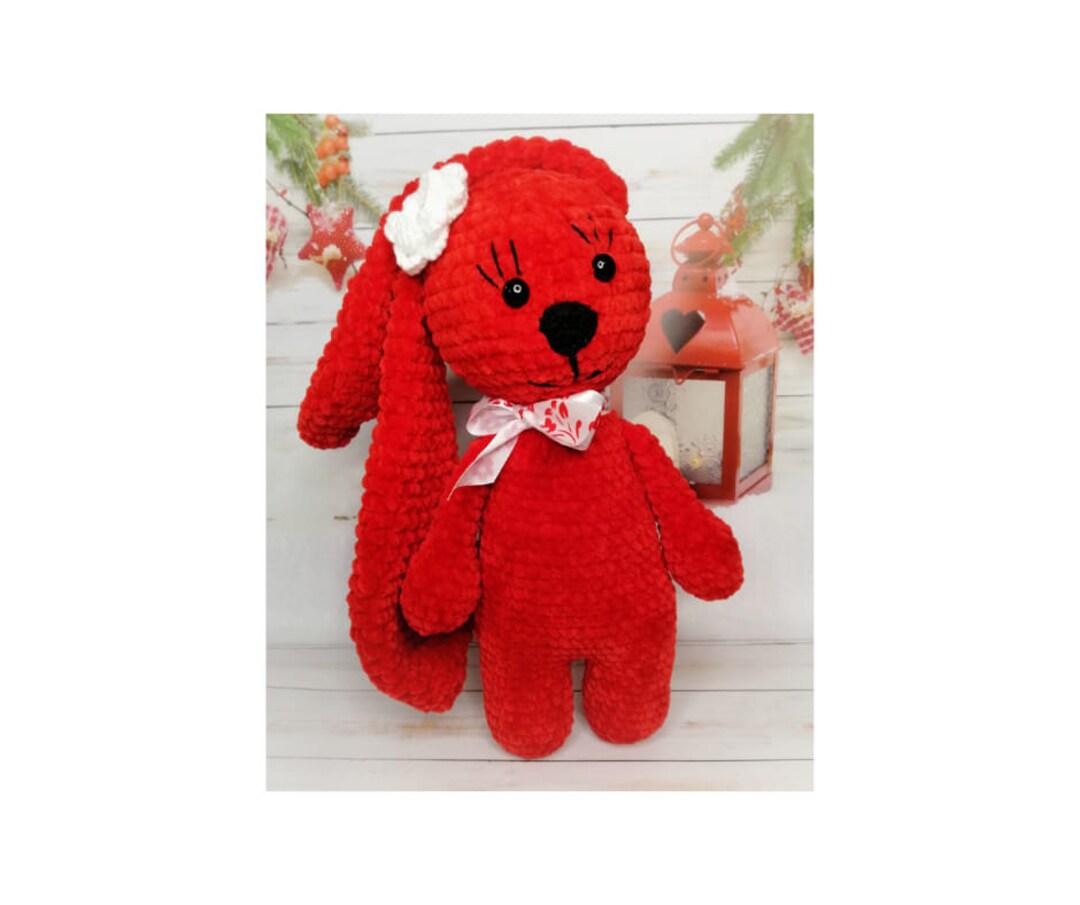 Bunny Plush Gift Baby Girl Bunny Plush Hand Made Handmade Plush Soft ...