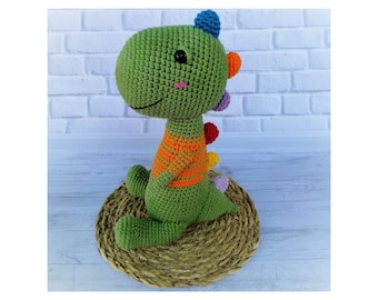 Juguete de peluche de dinosaurio, recuerdo de nacimiento, animal de peluche de dinosaurio, regalo de guardería para bebé, regalo de dinosaurio para bebé