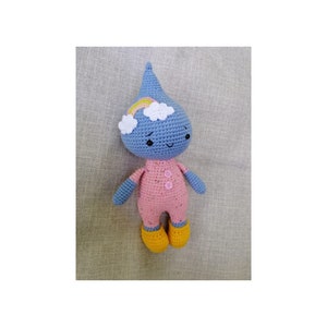 Crochet doll for girl  Doll for 1 year Baby doll  Baby girl room themes Gift for babies and kids Toys for girls age 2