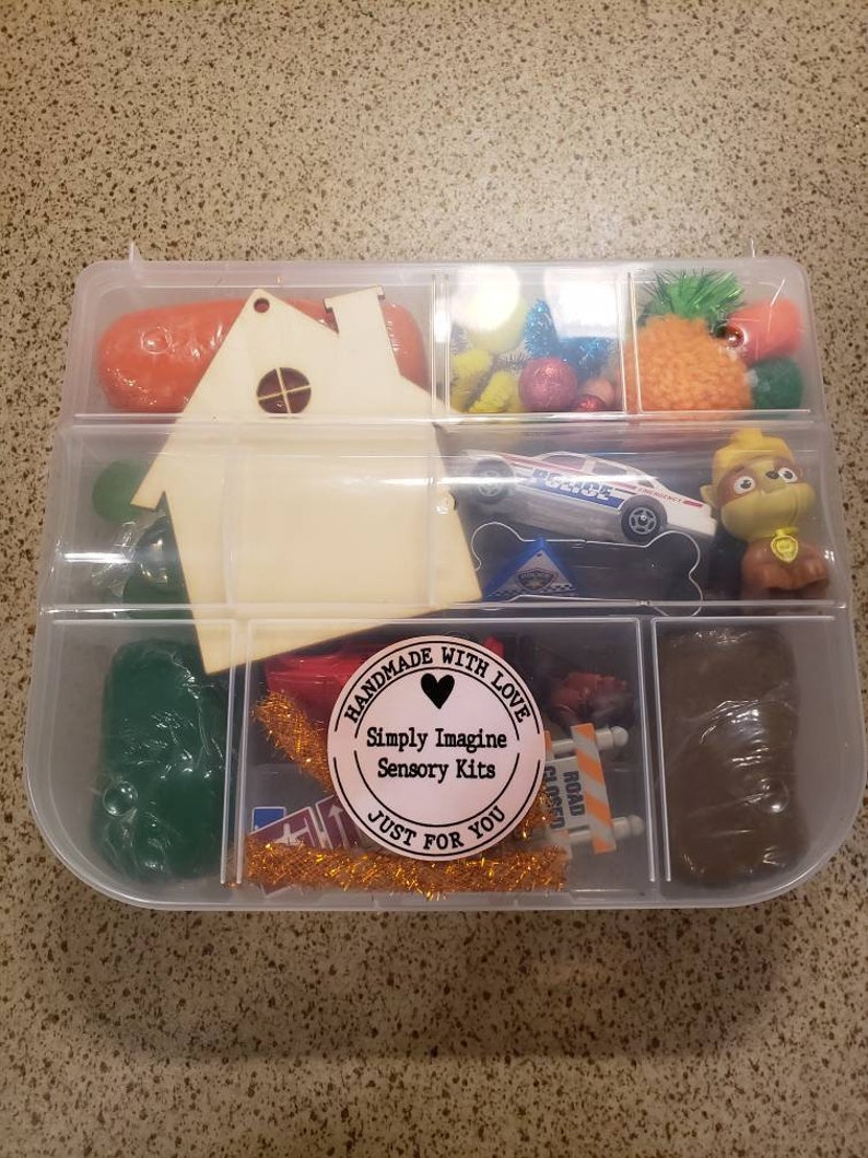 Pawpatrol Inspired Playdough Sensory Kit, Dogs, Adventure, Kids Gift