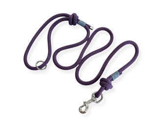 Waterproof training dog leash hiking dog rope lead, durable Mathew walker knot rope dog leash/lead, colorful, Marvellous Mauve