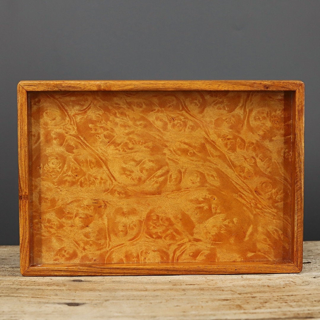 Handcarved Gold Medal Plate Ornaments on Chinese Statues Etsy