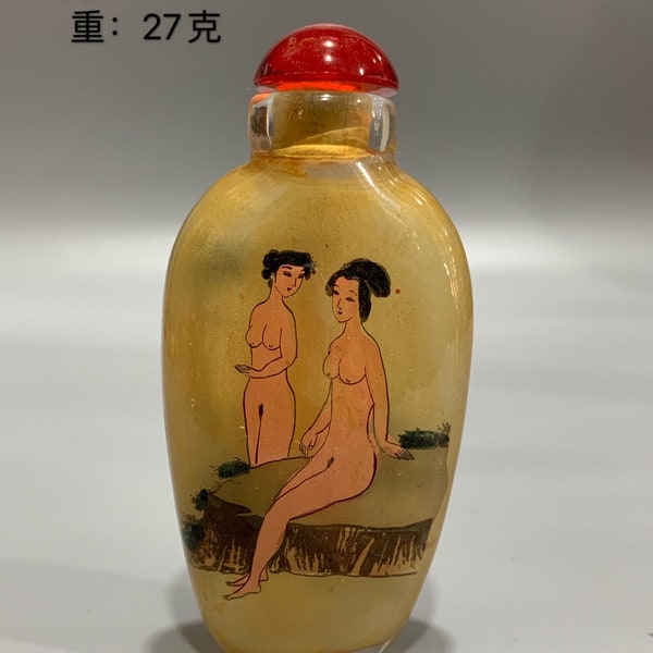 Ancient Chinese storage bottle, handmade   The pattern is similar and sent randomly