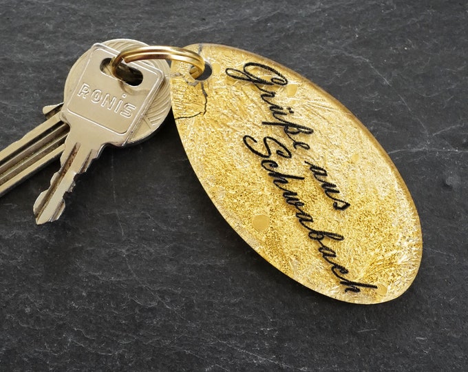 Schmuck Accessoires & Interior aus Blattgold von goldrund auf Etsy