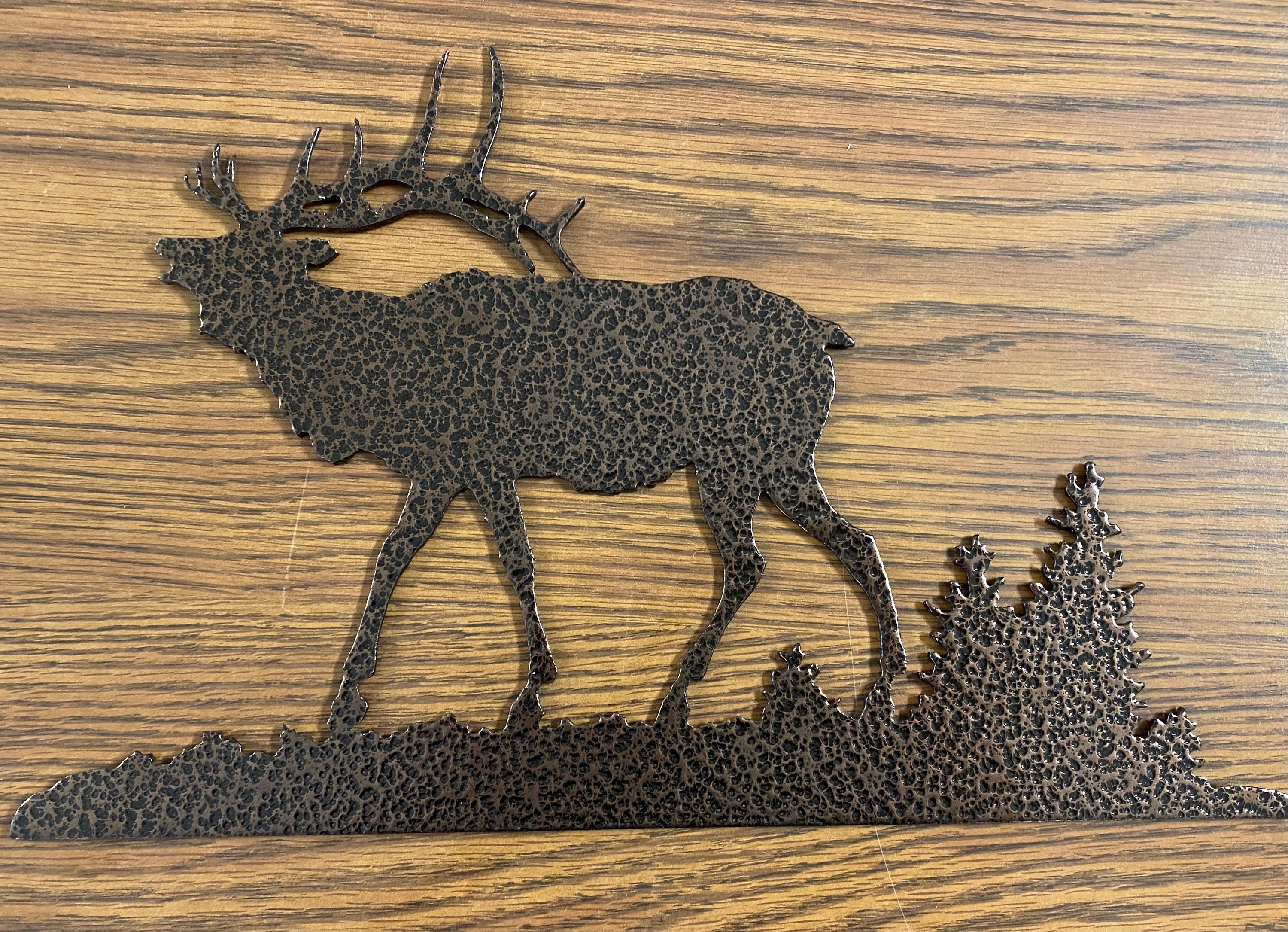 Elk Metal Wall Decor Etsy