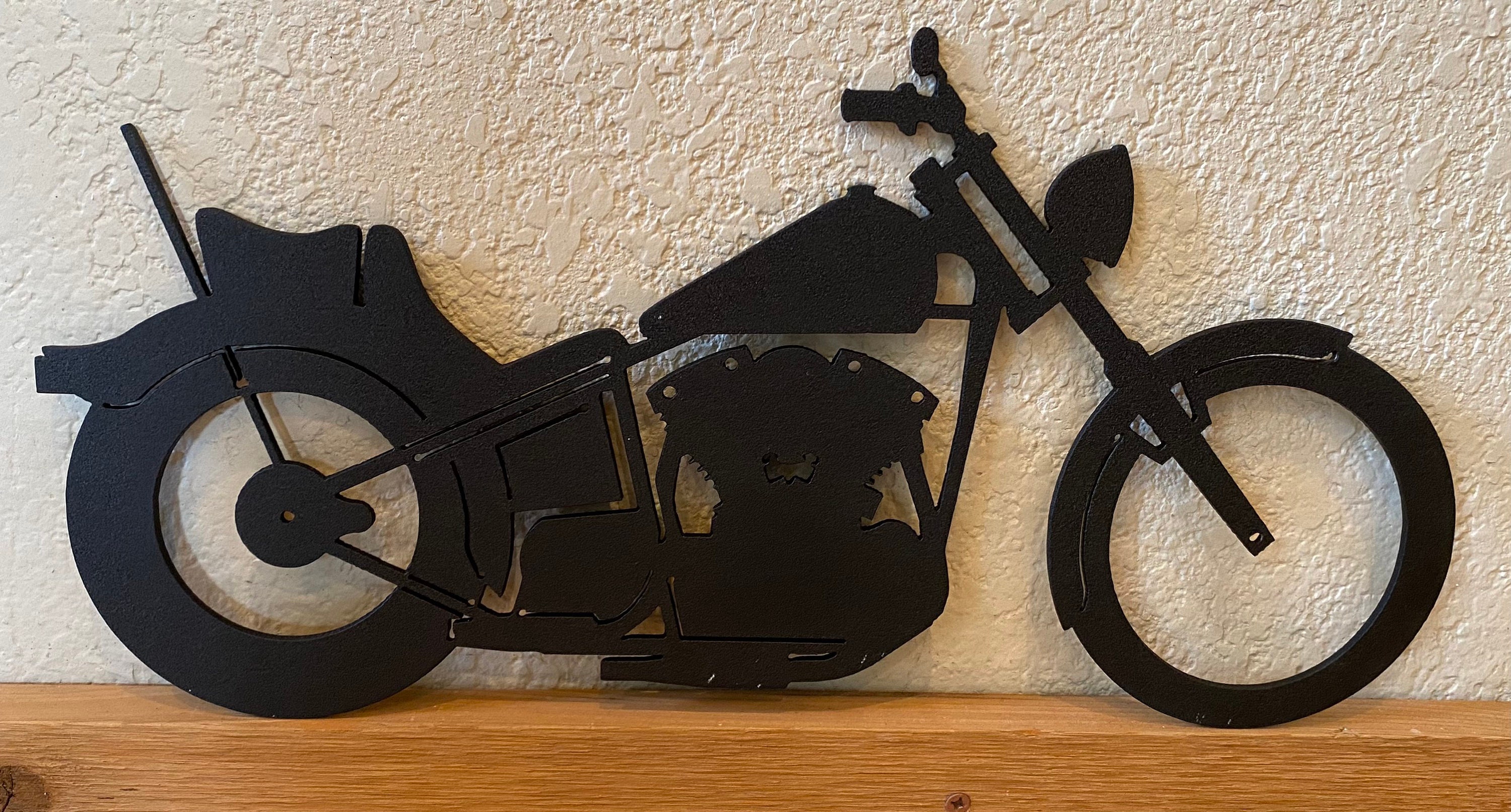 Motorcycle Metal Wall Decor Etsy.de
