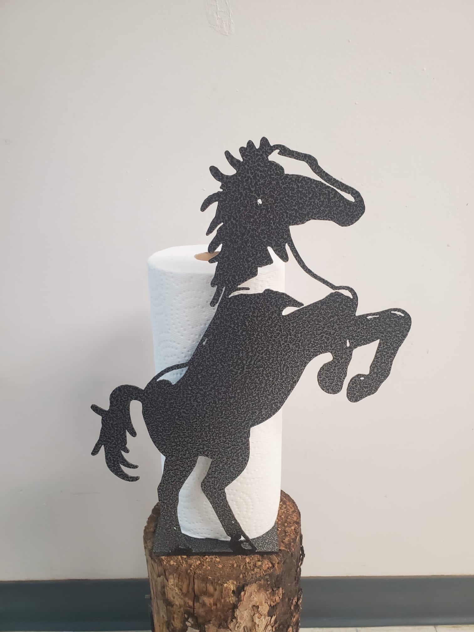 Horse paper towel holder best sale