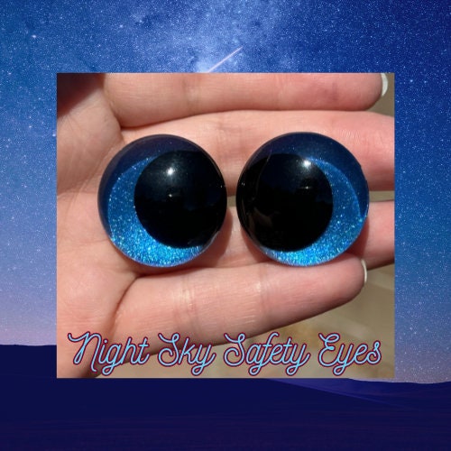 Bulk-pack 16mm Kawaii Safety Eyes With Washers: 20 Pairs Amigurumi