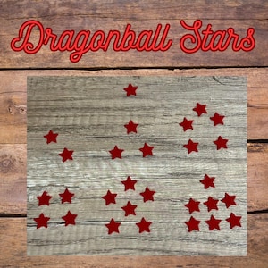 5 juegos de estrellas rojas de fieltro para manualidades de crochet, peluches y amigurumis