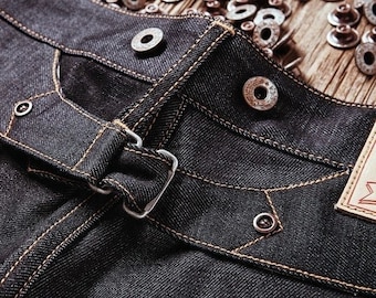 Cinch Back Jeans - Etsy