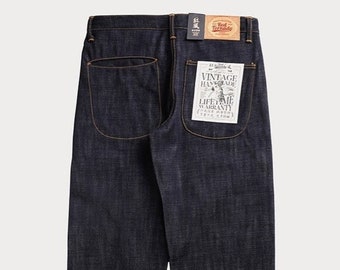 Raw Denim Trousers - Etsy アウトレット公式店 Hige Oni mart Tornado denim 00s pants デニム/ジーンズ