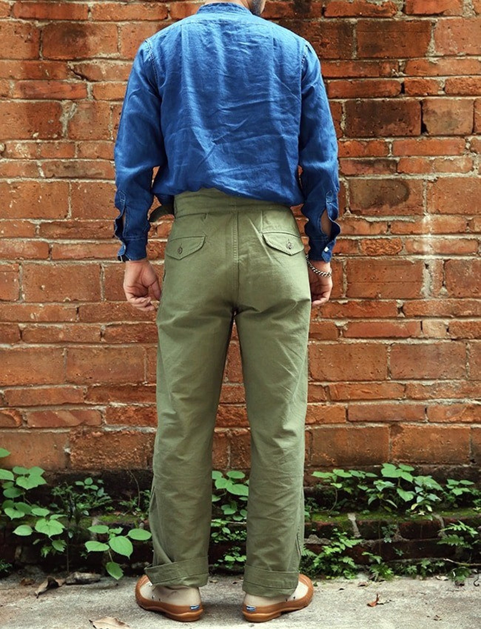 Pan002 NON STOCK Gurkha Pants Vintage UK Army Military Etsy