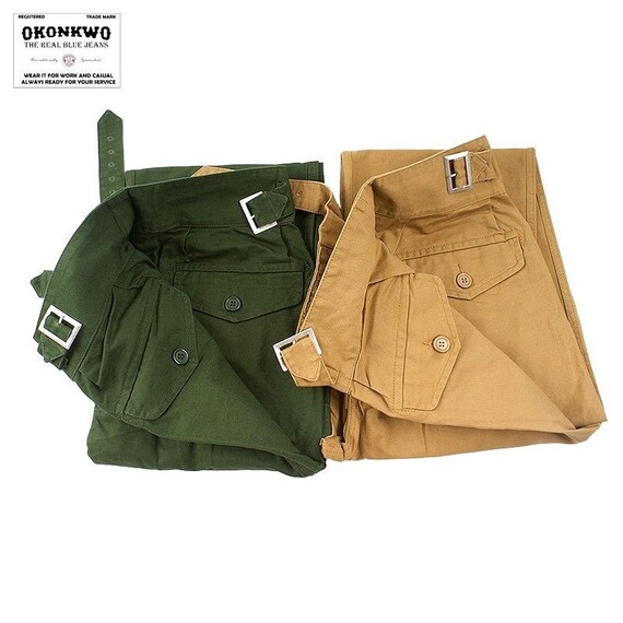 Pan014 Vintage UK Army Gurkha Pants 