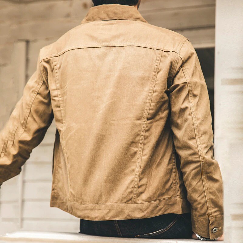 Jac019 RED TORNADO Waxed Canvas Supply 