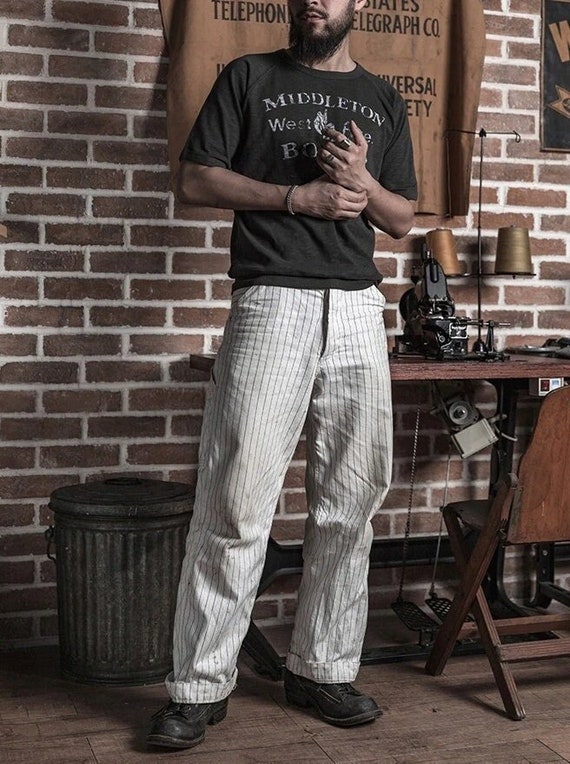 Pan020 BRONSON 50s Mechanic Work Pants 